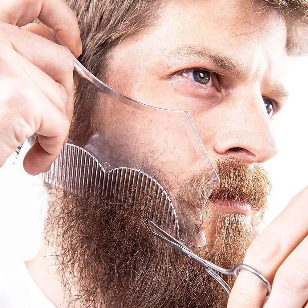 Beard Stencil and Shaping Template